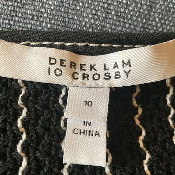 Derek Lam 10 Crosby Striped Cami Dress with Tie Belt. Size 10. - Picture 8 of 8